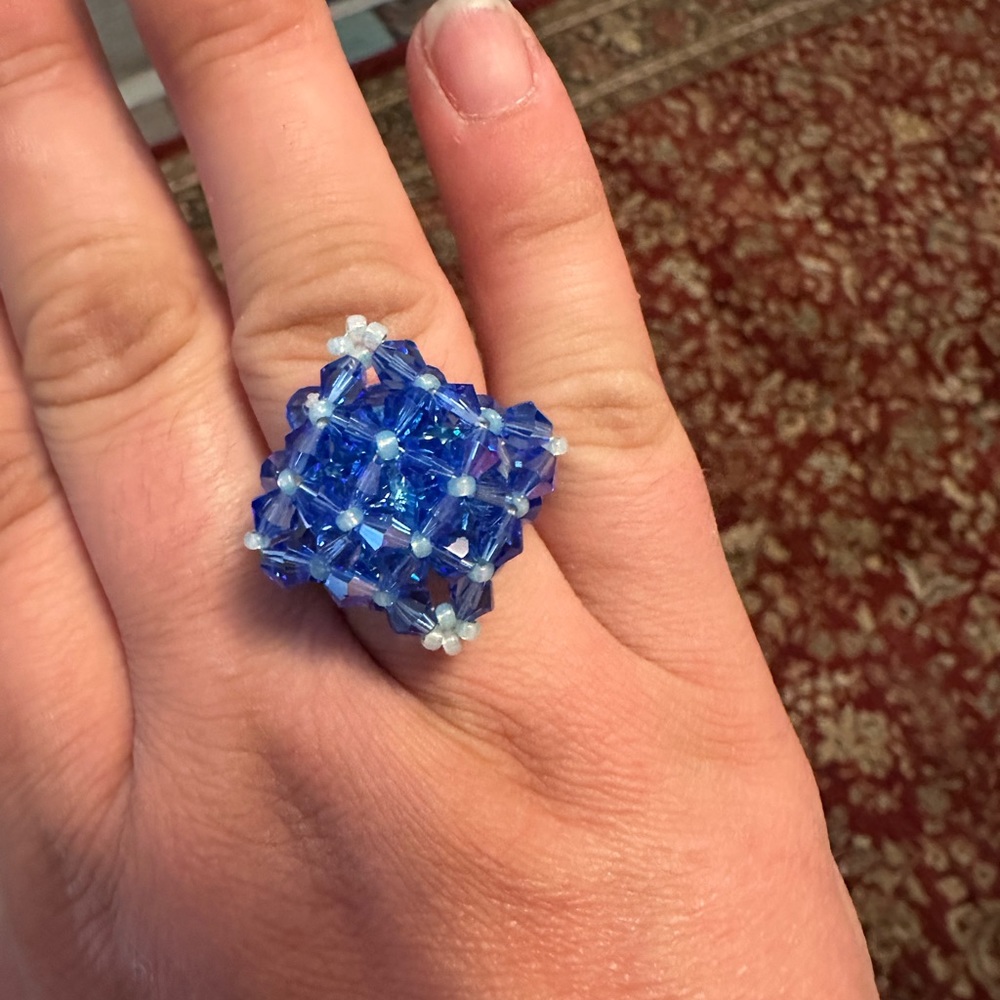 Handmade stretch ring
